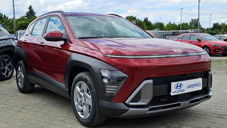 Hyundai Kona cena 129999 przebieg: 4, rok produkcji 2023 z Koziegłowy małe 137